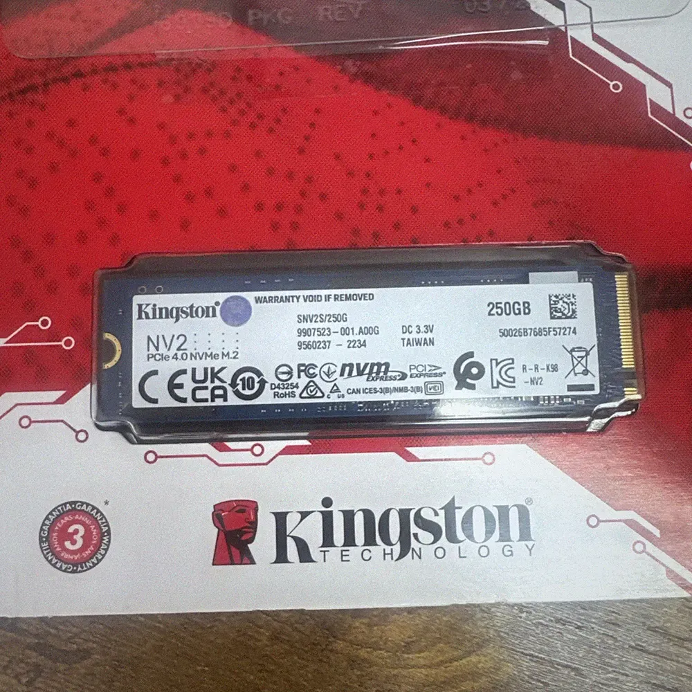 Kingston 250 GB Solid State Drive - M.2 2280 Internal - PCI Expre SNV2S250G