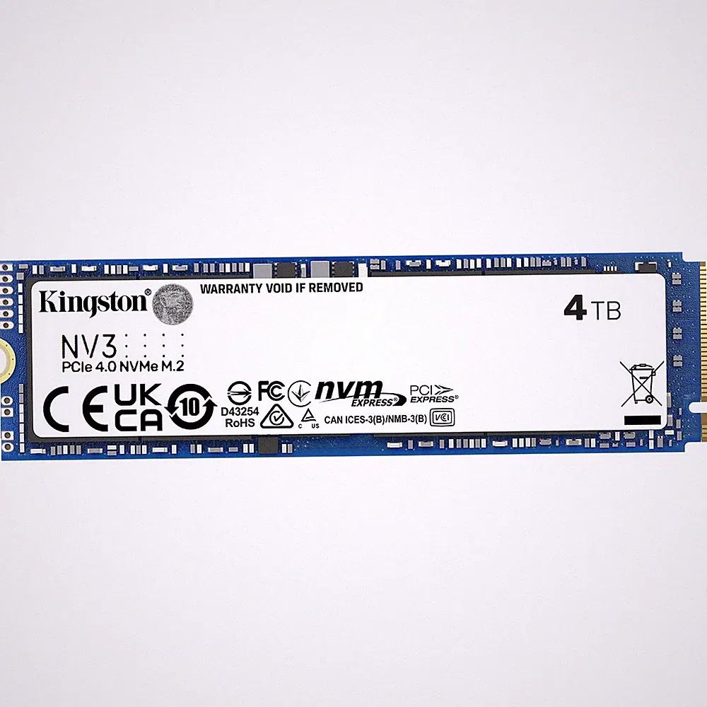 Kingston 4.0TB SSD NV3 M.2 2280 PCIe 4.0 NVMe SNV3S-4000G