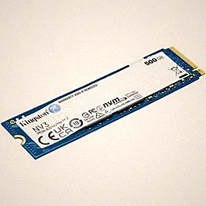Kingston NV3 500GB PCIe 4.0 NVMe M.2 2280 SSD
