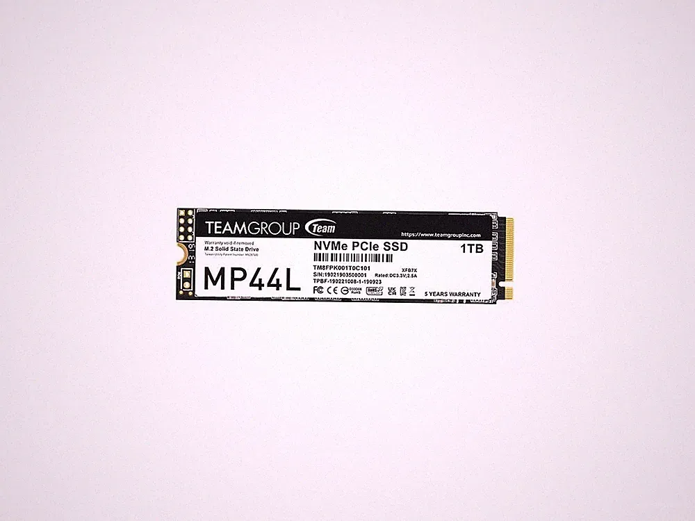 Team Group MP44L M.2 2280 1TB PCIe 4.0 x4 with NVMe 1.4 TLC Internal Solid State